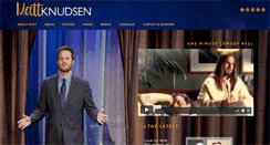 Desktop Screenshot of mattknudsen.com